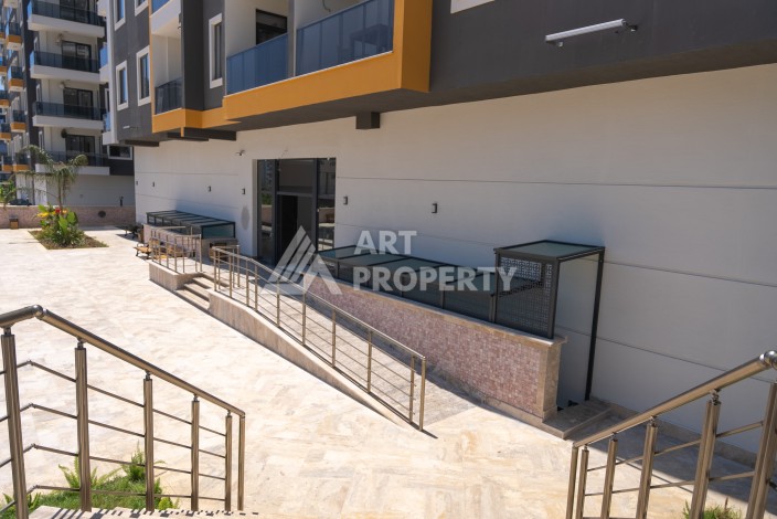 Квартиры 1+1 в люкс-резиденции, 650 м до моря в Махмутларе - Ракурс 84