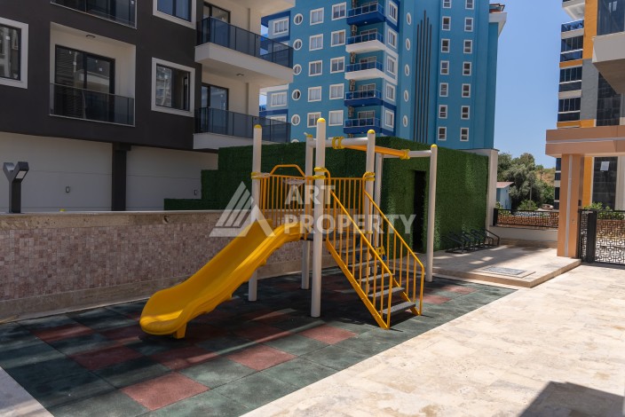 Квартиры 1+1 в люкс-резиденции, 650 м до моря в Махмутларе - Ракурс 86