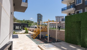 Квартиры 1+1 в люкс-резиденции, 650 м до моря в Махмутларе - Ракурс 89