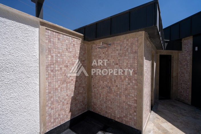 Квартиры 1+1 в люкс-резиденции, 650 м до моря в Махмутларе - Ракурс 92