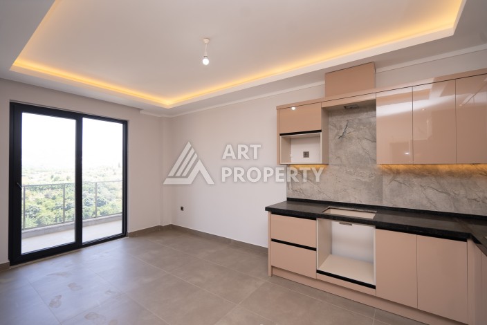 Квартиры 1+1 в люкс-резиденции, 650 м до моря в Махмутларе - Ракурс 96