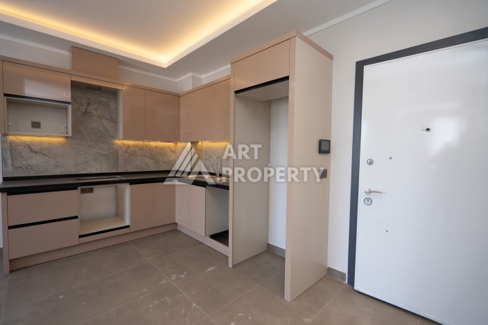 Квартиры 1+1 в люкс-резиденции, 650 м до моря в Махмутларе - Ракурс 99