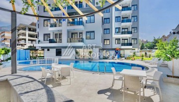 Квартира 1+1 с видом на море и крепость в центре Алании, 48 кв.м. - Ракурс 3