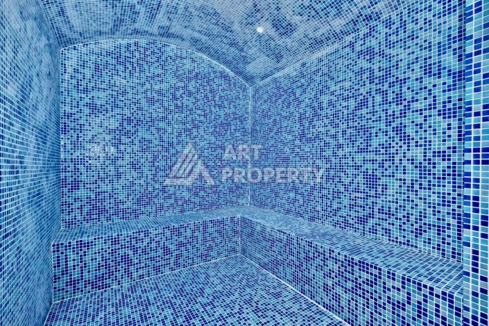 Квартира 1+1 с видом на море и крепость в центре Алании, 48 кв.м. - Ракурс 4