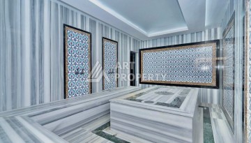 Квартира 1+1 с видом на море и крепость в центре Алании, 48 кв.м. - Ракурс 7