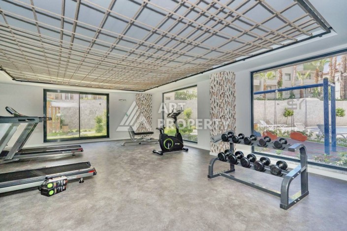 Квартира 1+1 с видом на море и крепость в центре Алании, 48 кв.м. - Ракурс 7