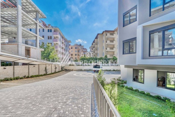 Квартира 1+1 с видом на море и крепость в центре Алании, 48 кв.м. - Ракурс 9