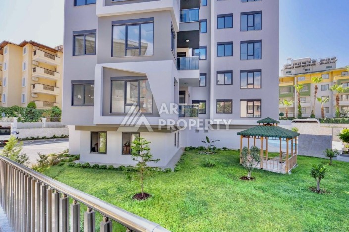 Квартира 1+1 с видом на море и крепость в центре Алании, 48 кв.м. - Ракурс 11