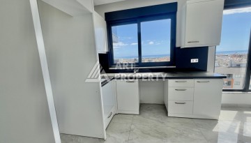 Квартира 1+1 с видом на море и крепость в центре Алании, 48 кв.м. - Ракурс 17