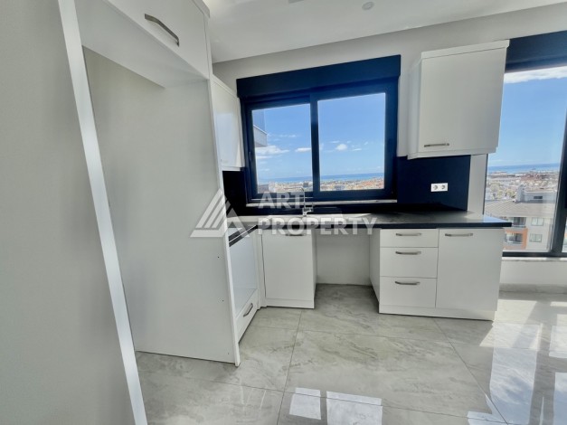 Квартира 1+1 с видом на море и крепость в центре Алании, 48 кв.м. - Ракурс 16