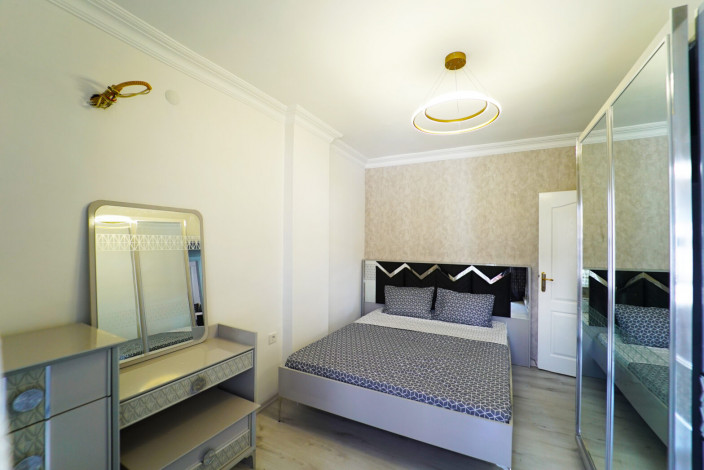 Трехкомнатная двухуровневая меблированная квартира в районе Оба, Алания, 140 м2 - Ракурс 7