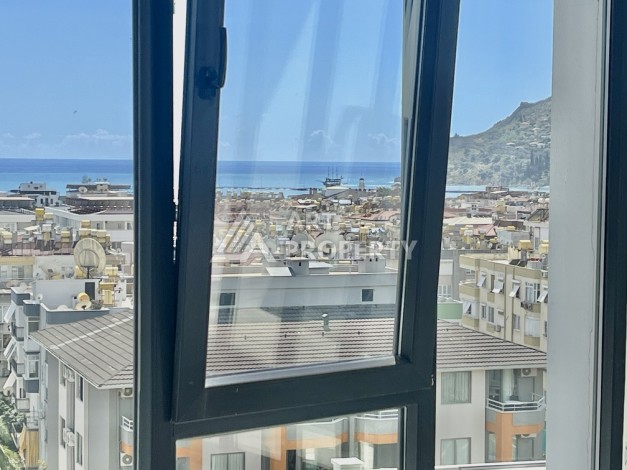 Квартира 1+1 с видом на море и крепость в центре Алании, 48 кв.м. - Ракурс 25