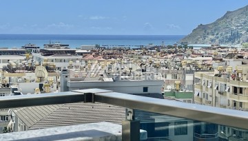 Квартира 1+1 с видом на море и крепость в центре Алании, 48 кв.м. - Ракурс 28