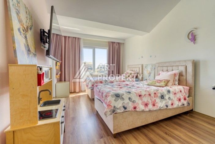 Меблированный дуплекс 4+1 в Махмутларе, 400 м до моря - Ракурс 20