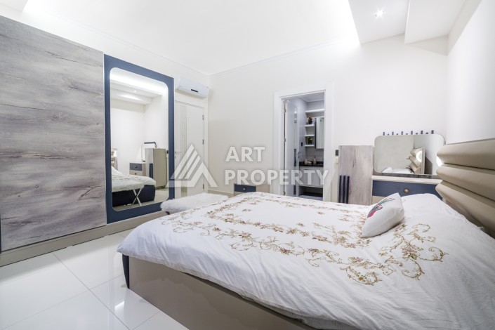 Меблированный пентхаус 3+1 с видом на море в Тосмуре, 201 кв.м. - Ракурс 5