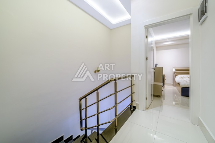 Меблированный пентхаус 3+1 с видом на море в Тосмуре, 201 кв.м. - Ракурс 7