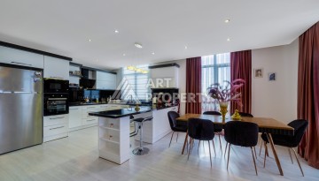 Меблированный пентхаус 3+1 с видом на море в Тосмуре, 201 кв.м. - Ракурс 9