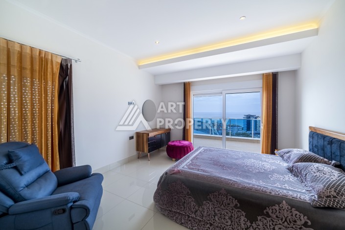 Меблированный пентхаус 3+1 с видом на море в Тосмуре, 201 кв.м. - Ракурс 24