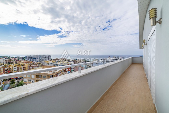 Меблированный пентхаус 3+1 с видом на море в Тосмуре, 201 кв.м. - Ракурс 27