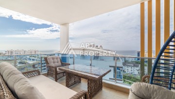 Меблированный пентхаус 3+1 с видом на море в Тосмуре, 201 кв.м. - Ракурс 30