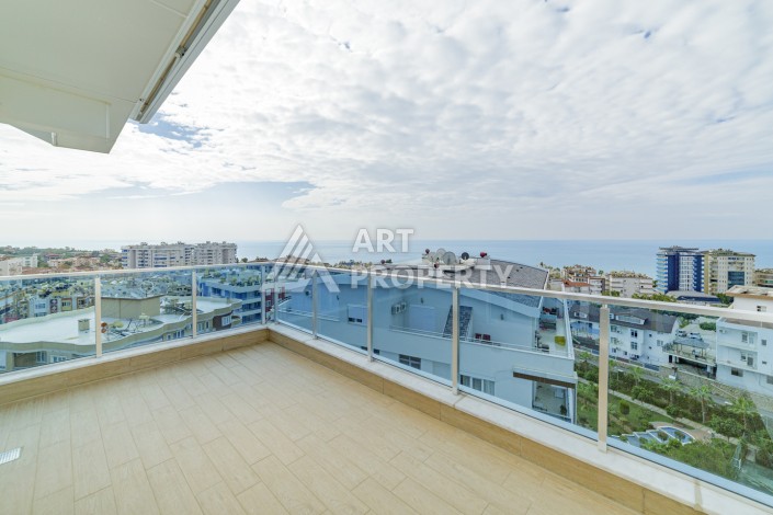 Меблированный пентхаус 3+1 с видом на море в Тосмуре, 201 кв.м. - Ракурс 33