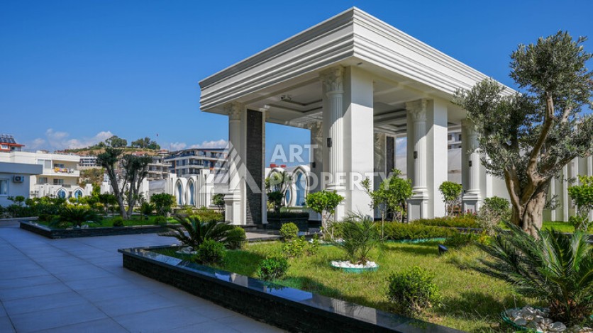 Квартира 1+1 в элитной резиденции, 55 кв.м. Газипаша,район Пазарджи - Ракурс 2