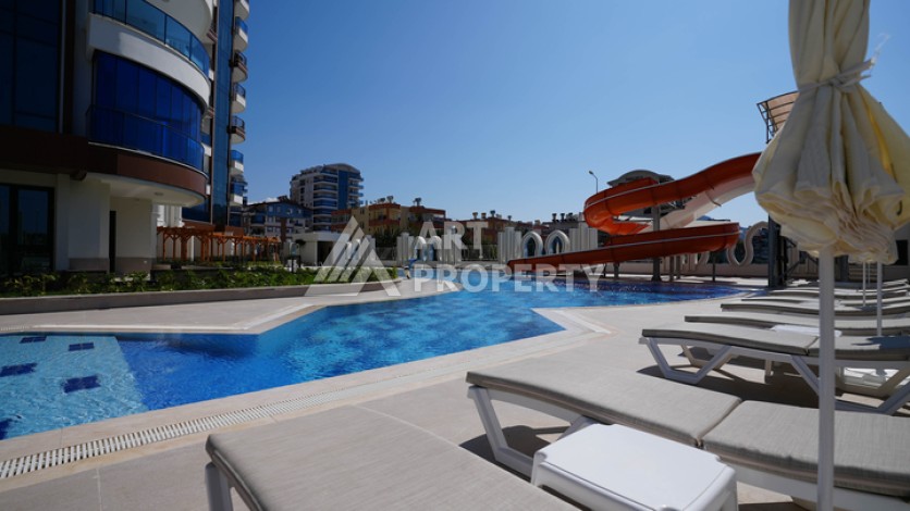 Квартира 1+1 в элитной резиденции, 55 кв.м. Газипаша,район Пазарджи - Ракурс 24