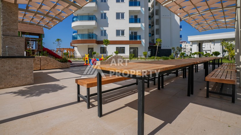 Квартира 1+1 в элитной резиденции, 55 кв.м. Газипаша,район Пазарджи - Ракурс 35