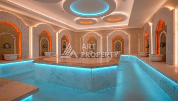 Квартира 1+1 в элитной резиденции, 55 кв.м. Газипаша,район Пазарджи - Ракурс 38