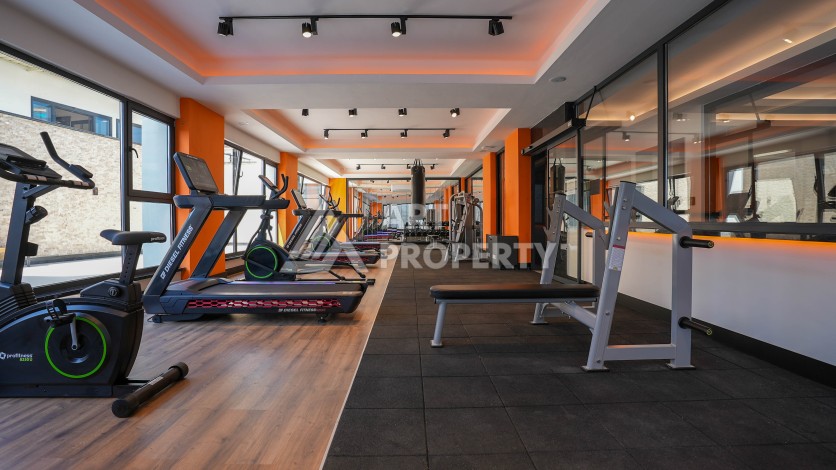 Квартира 1+1 в элитной резиденции, 55 кв.м. Газипаша,район Пазарджи - Ракурс 39