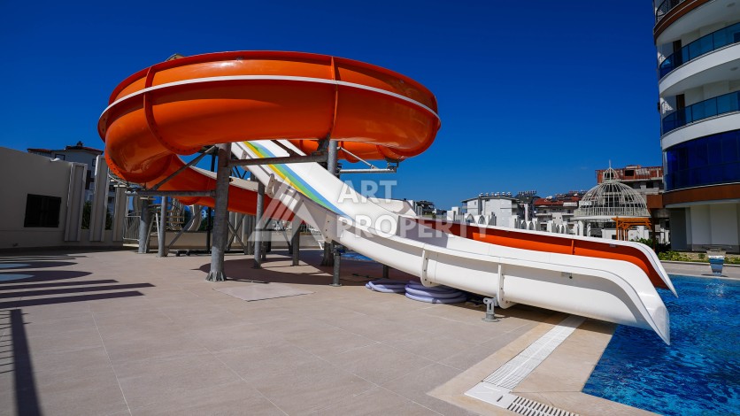 Квартира 1+1 в элитной резиденции, 55 кв.м. Газипаша,район Пазарджи - Ракурс 40