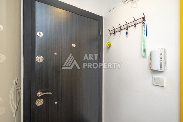 Стильная квартира 1+1 в Махмутларе в комплексе индивидуальным архитектурным дизайном в 250 метрах от моря - Ракурс 8