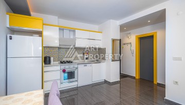 Стильная квартира 1+1 в Махмутларе в комплексе индивидуальным архитектурным дизайном в 250 метрах от моря - Ракурс 16