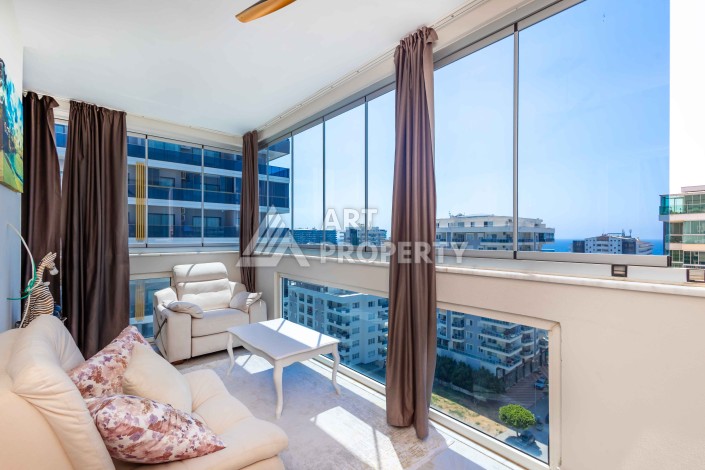 Квартира 2+1 в элитной резиденции в 400 м от моря. Махмутлар, Алания - Ракурс 12