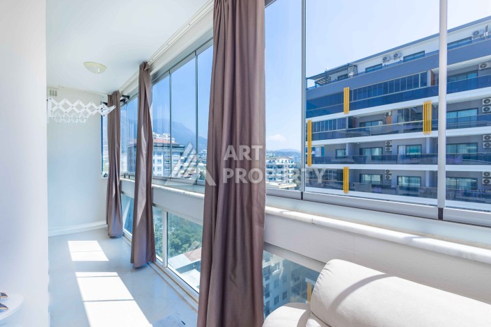 Квартира 2+1 в элитной резиденции в 400 м от моря. Махмутлар, Алания - Ракурс 13