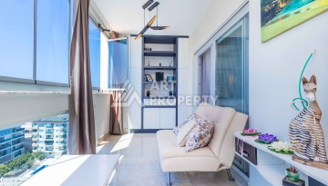 Квартира 2+1 в элитной резиденции в 400 м от моря. Махмутлар, Алания - Ракурс 16