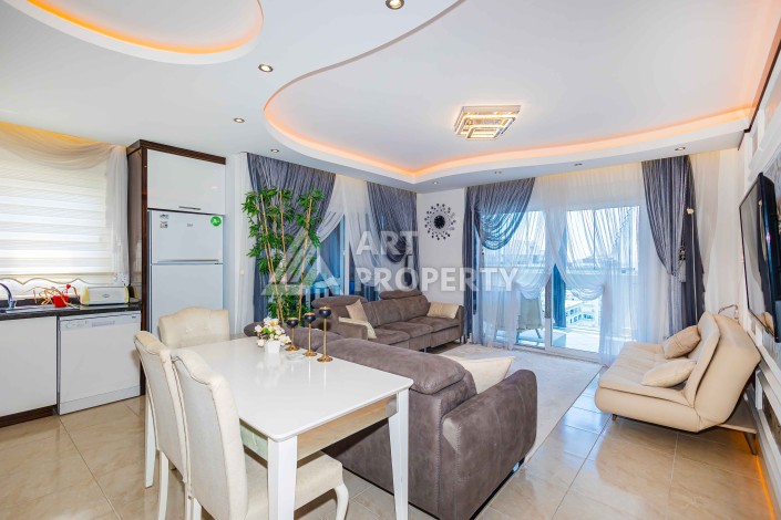 Квартира 2+1 в элитной резиденции в 400 м от моря. Махмутлар, Алания - Ракурс 16