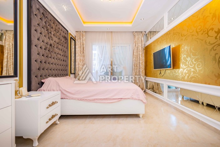 Квартира 2+1 в элитной резиденции в 400 м от моря. Махмутлар, Алания - Ракурс 18