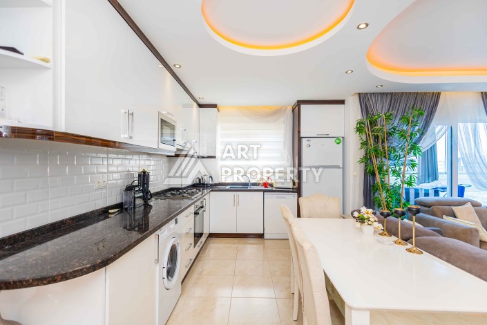 Квартира 2+1 в элитной резиденции в 400 м от моря. Махмутлар, Алания - Ракурс 20