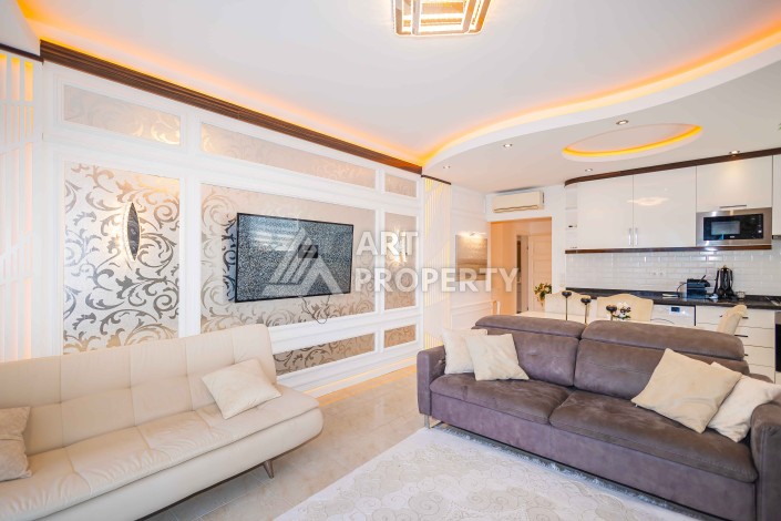 Квартира 2+1 в элитной резиденции в 400 м от моря. Махмутлар, Алания - Ракурс 21