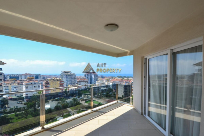 Полностью меблированная квартира с видом на море в районе Джикджили города Аланья, 95 м2 - Ракурс 13