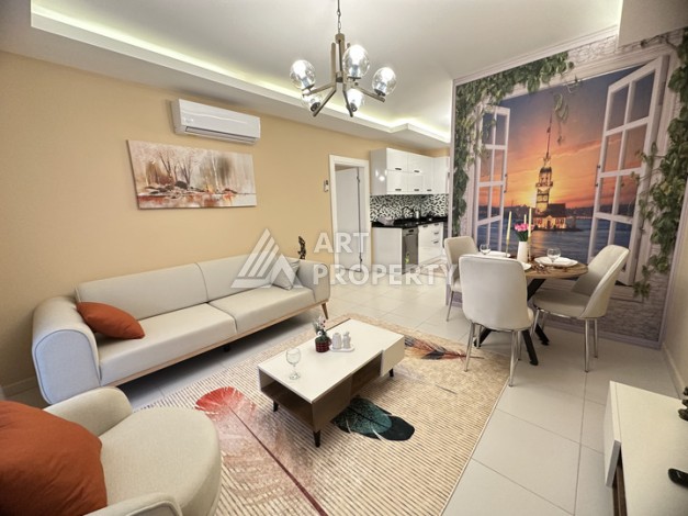 Меблированная квартира 1+1 в 300 м от моря. Махмутлар, Алания - Ракурс 0