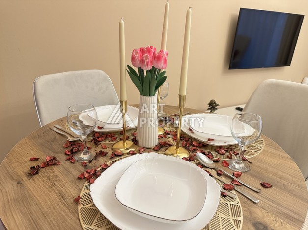 Меблированная квартира 1+1 в 300 м от моря. Махмутлар, Алания - Ракурс 12