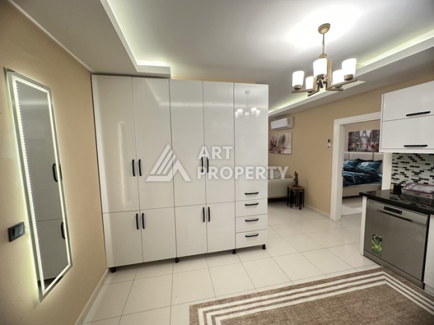 Меблированная квартира 1+1 в 300 м от моря. Махмутлар, Алания - Ракурс 17