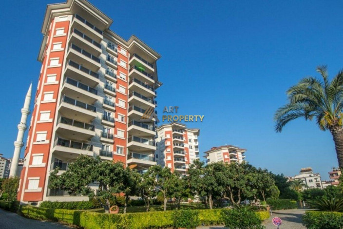 Полностью меблированная квартира с видом на море в районе Джикджили города Аланья, 95 м2 - Ракурс 16