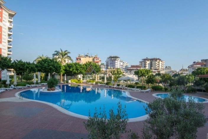 Полностью меблированная квартира с видом на море в районе Джикджили города Аланья, 95 м2 - Ракурс 17