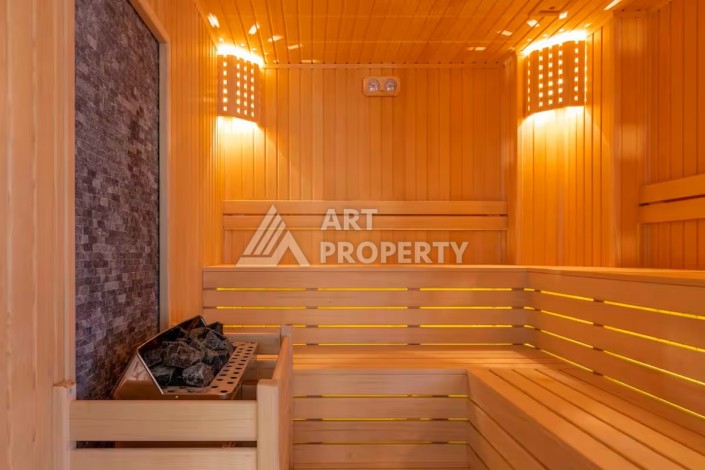 Двухкомнатная квартира 60 кв.м. в престижной резиденции. Махмутлар, Алания - Ракурс 6