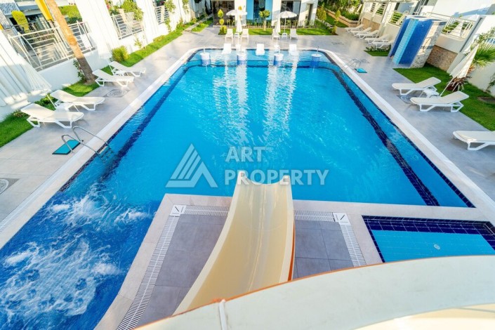 Двухкомнатная квартира 60 кв.м. в престижной резиденции. Махмутлар, Алания - Ракурс 19