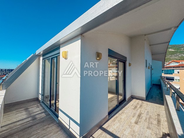 Пентхаус 4+1 под гражданство в центральной части Аланьи, 1000 м до моря - Ракурс 12