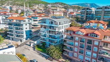 Пентхаус 4+1 под гражданство в центральной части Аланьи, 1000 м до моря - Ракурс 16